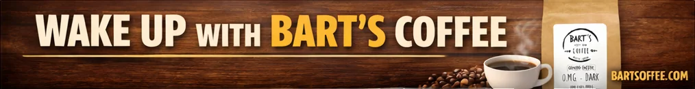 Wake Up with Bart's Coffee
